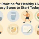 daily routine for healthy living